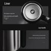 Simita Stainless Steel Thermos Mug with Handle and Tea Infuser