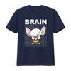 Brain Face Pinky and the Cartoon Character T Shirt for Fashion Casual vintage Washed designer clothes Stretched Slightly