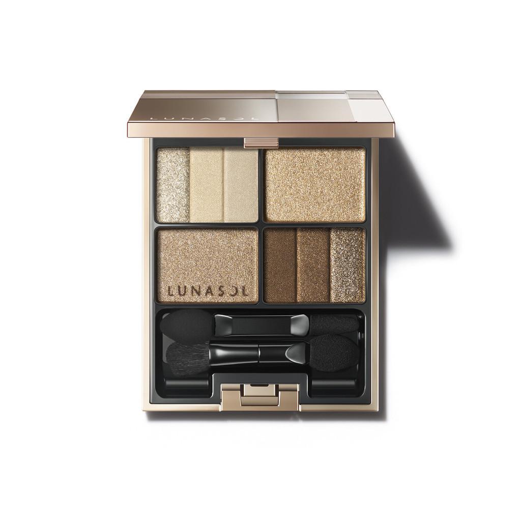 Lunasol Three Dimensional Eyes Тени для век 01 Нейтральный бежевый 02 Мягкий бежевый 01 Neutral Beige