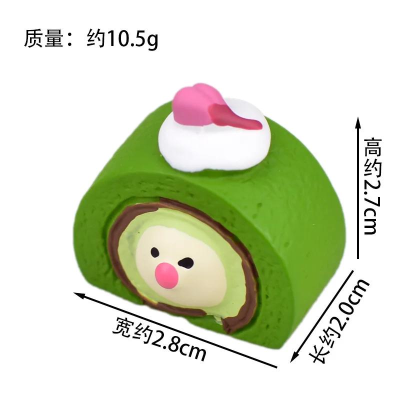 Zakka Summer Day Resin Ornaments watermelon Cat Home Desktop Scenic Decoration Mini Shooting Props Collection Toy for Kids