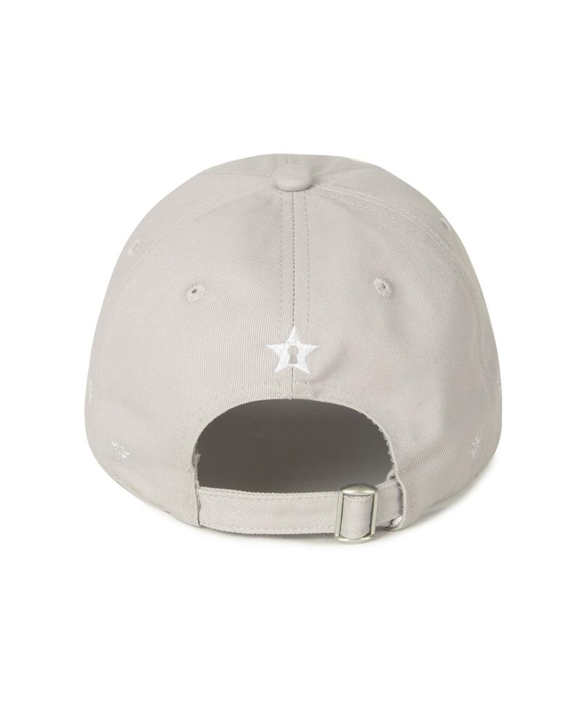 ESCAPEFROM Star E Logo Stone Point Ball Cap Beige