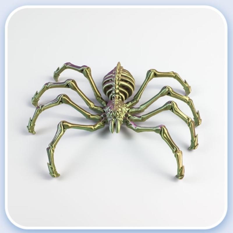 3D Printed Spider Simulation Toy, Movable Joints, Movable Joints, Creative Model, Desktop Decoration, Collection Ornaments, Gift