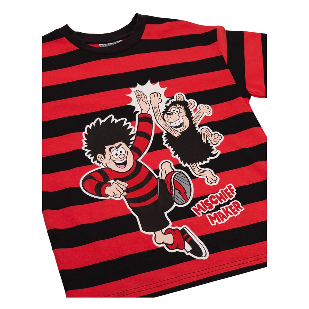 Beano Boys Dennis the Menace Short-Sleeved T-Shirt