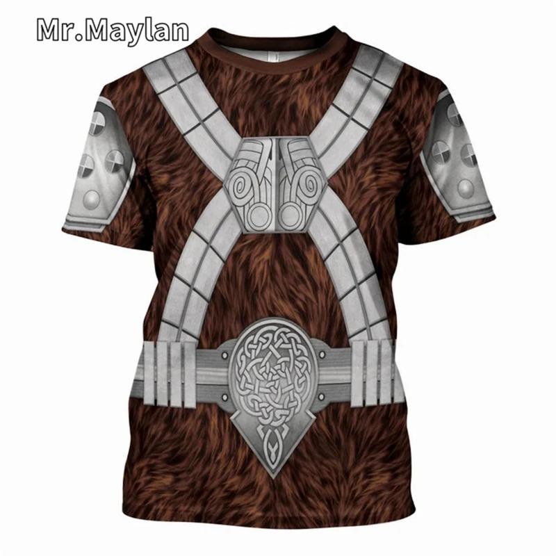 T-Shirt mit Tiger-Print, 3D-Tier-Print, Herrenhemden, Sommer, kurzärmelig, Herrenpullover, übergroße T-Shirts, lässige Oberteile, T-Shirts für Herren