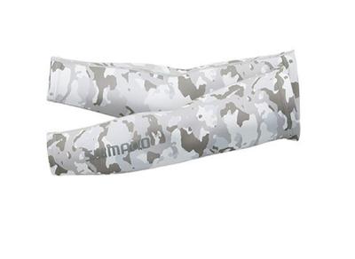 SHIMANO SONNENSCHUTZ Armstulpe Grau Weed Camo Free AC-067Q