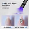 Portable Mini Led Nail Lamp Rechargeable Mini UV Led Lamp for Nails Gel Dry,Cordless Resin Curing UV Light Mini Nails Dryer