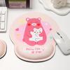 Pacha Dog Rubber Wrist Support Mouse Pad & Cute Keyboard Hand Rest Desk Pad - Ins Style
