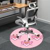 Pink Panther Pattern Office Round Area Rug, Indoor Mat Suitable For Office, Under Office Chairs Bedroom Living Room Home Decor, DT1212074