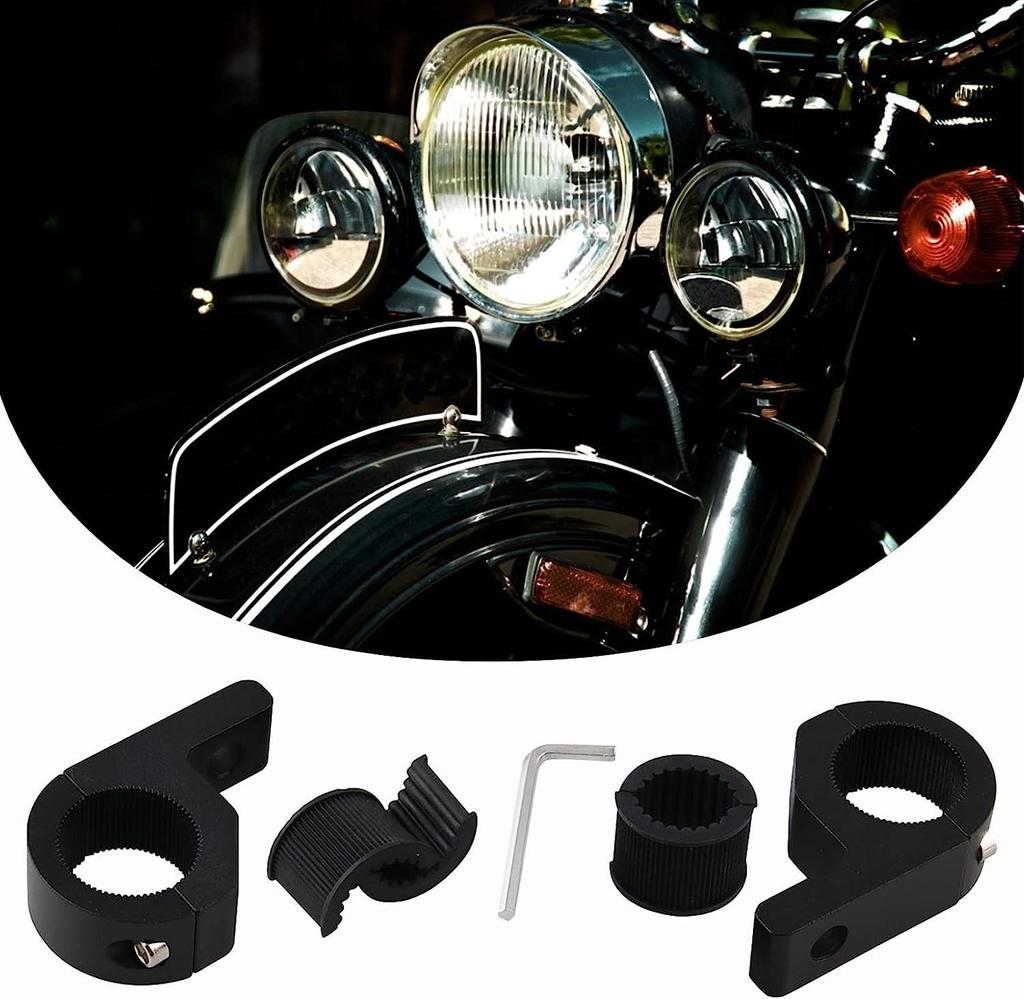 Set of 2 Motorcycle Mounting Brackets Easy Secure for and Trucks Universal Mounting Bracket - Installation, Fixing, Motorcycles, Cars, (22-30mm) -