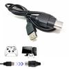 0.7m USB Cable for XBOX Gamepad and Controller Extension Cord 5pin for Xbox Connection Wire Gaming Accessories Converter Cable