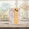Leather Embroidered Flower Notebook Pattern Schedule Notepad  School Supplies
