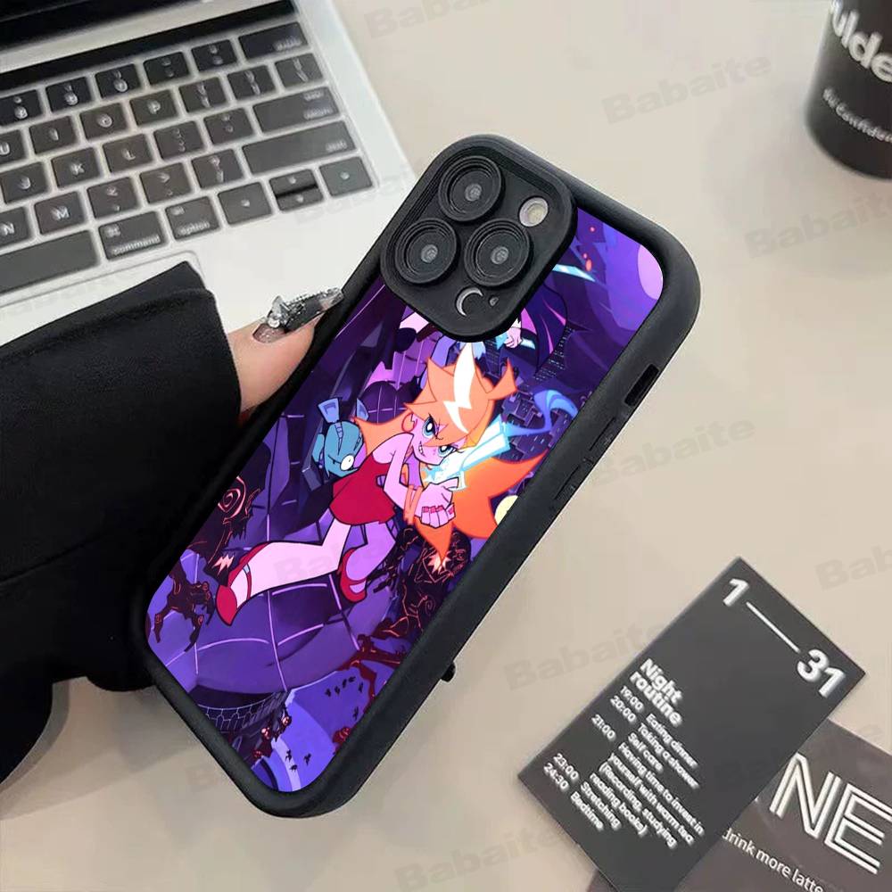 Panty Stocking G-Garterbelt Phone Case For iPhone 17 16 15 14 13 12 11 Pro Max Plus Mini Luck Cover