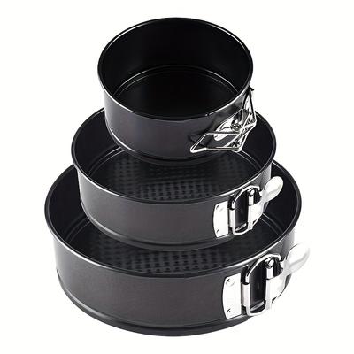Cake Mold Baking Tool Non Stick Cheesecake Pan - with Detachable Bottom and Leak Proof Spring Design