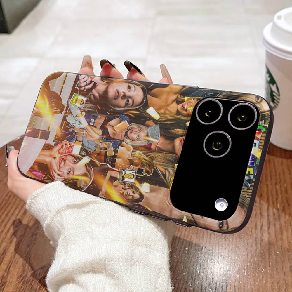 Sängerin Sydney S-Sweeney Für IPhone 17 16 15 14 Plus 13 12 11 Pro Max Mit Stoßfester Schutzhülle