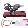 Hot   Stirling Engine Motor Model Dollar Flywheel Design Educational Toy Electricity Generator with Colorful LED Light String   for Tcher S