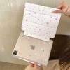 Strawberry Raindrop IPad Mini Case With Pencil Holder Fit 10th/11th Gen Pro 11/13-inch Y Fold Design