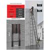 Huace Portable Folding Aluminum A-Frame Ladder