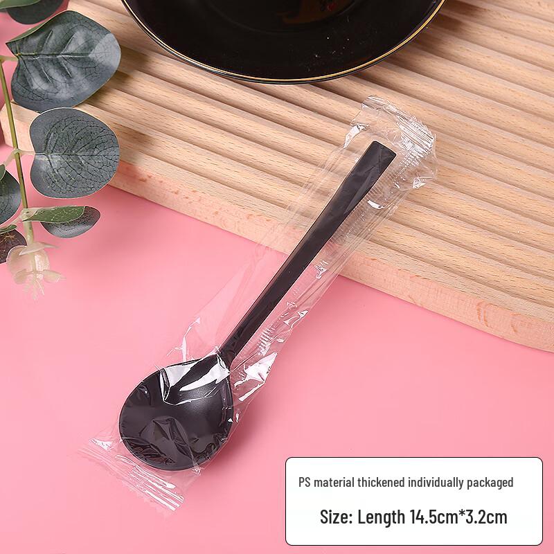 Disposable Plastic Cake Fork and Spoon Set
