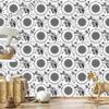 Black and white dream catcher wallpaper for living room and bedroom 50x1000