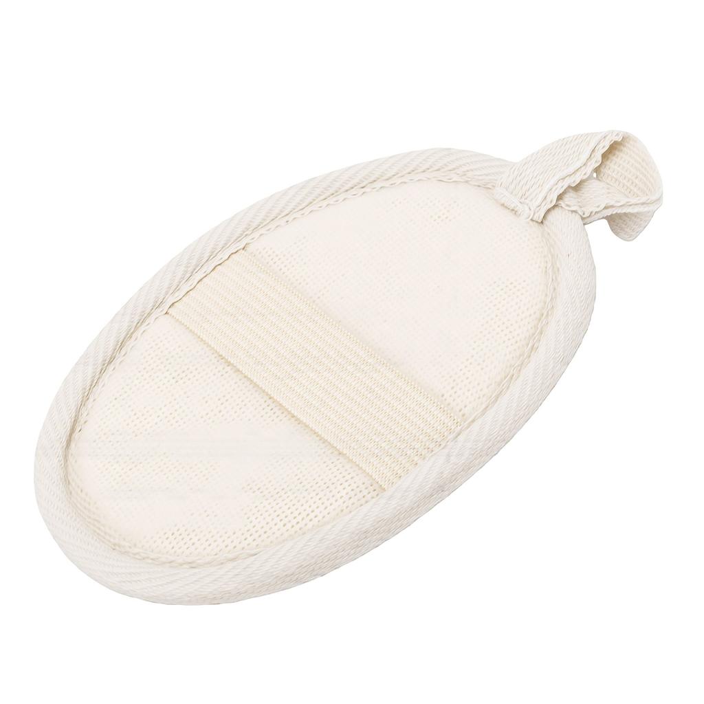 Loofah Sponge Soft Elastic Loofah Sponge Exfoliating Body Scrubber for Bath Shower Body Beige