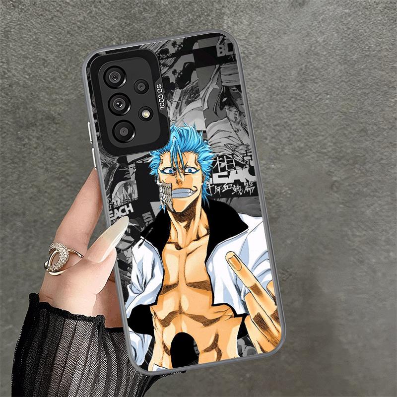 Bleach Grimmjow 6 Soft Phone Case for Samsung A17 A16 A15 A14 A13 A57 A56 A55 A54 A53 A37 A36 A35 A34 A33 A26 A25 A24 A23 A52