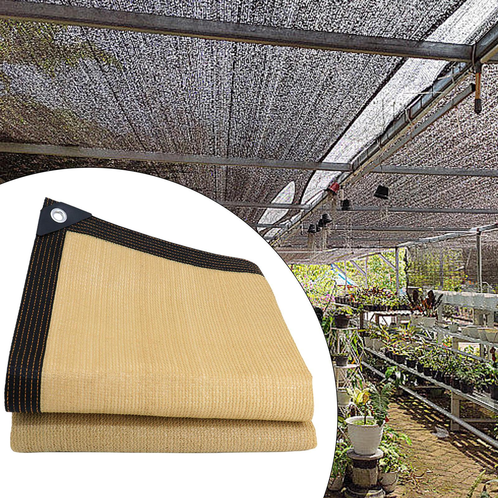 

Теневая сетка, простой в установке сетчатый брезент с прокладками для дворов, автомобильных курятников, бассейнов 3mx3m