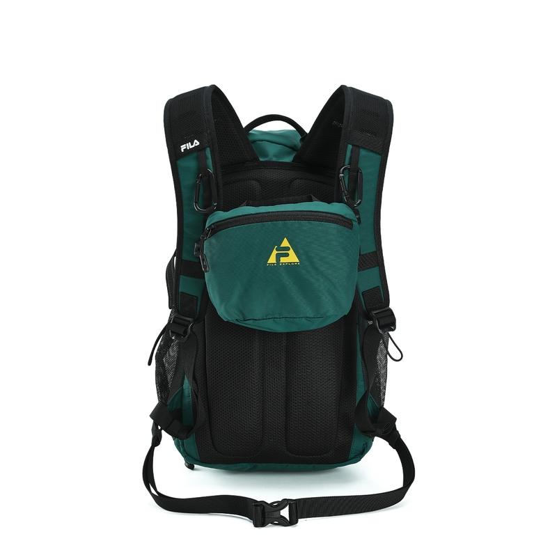 New FILA EXPLORER Individual Practical Outdoor Mountain Sports Casual Backpack Men's Forestland Green A13M437101FKK