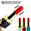 Women's Magnetic Charging Lipstick Vibrator - Mini Egg Masturbator AV Stick
