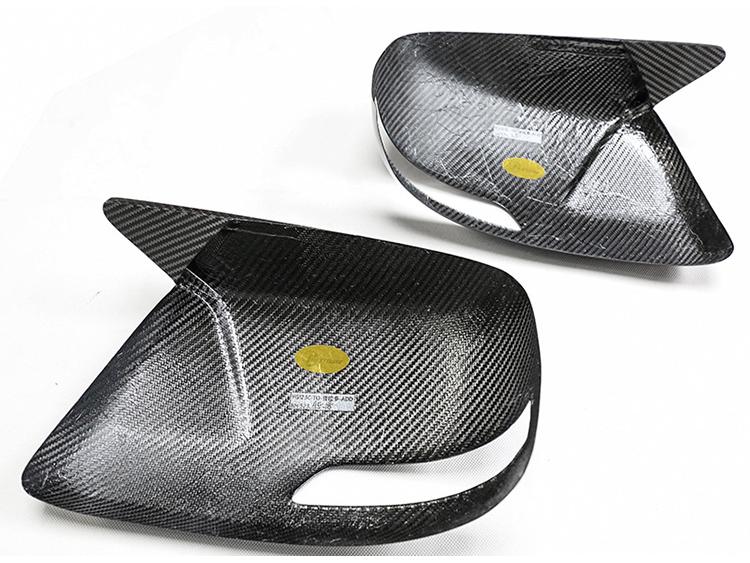 Toyota Prado Land Cruiser LC150 Dry Carbon Fiber Rearview Mirror Shell