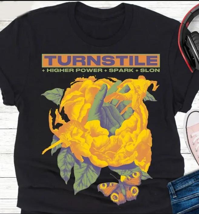 Turnstile Hardcore Punk Band Tour T-shirt, size S-4XL