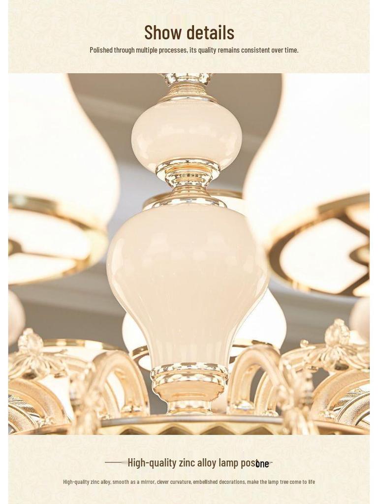 European Minimalist Crystal LED Chandelier for Living Room, Bedroom, Restaurant, or Villa Hall.