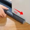 1PC Waterproof Door Bottom Seal Strip - Double Layer Silicone Draft Excluder Adjustable Soundproof Wind Noise Reduction Guard