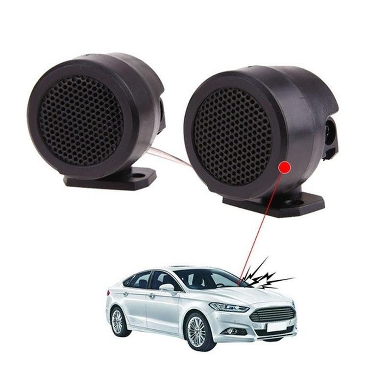 1 Paar Hochtöner 500W Mini-Kalotten-Lautsprecher 12V Hocheffizienter Stereo-Lautsprecher für Car-Audio-Systemzubehör