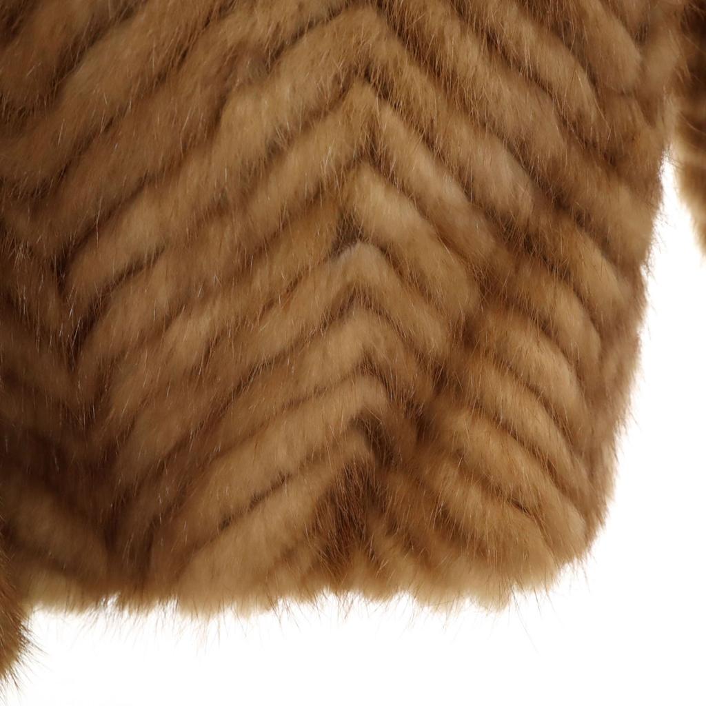 Moon Bat Fur Fur coat 11 Camel Women Used
