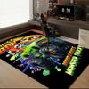 Mon-ster Truck Adventure Floor Mat for Living Room, Game Rooms, Office, Bedroom, Office Floor Mat Playful Design, Christmas fan gifts