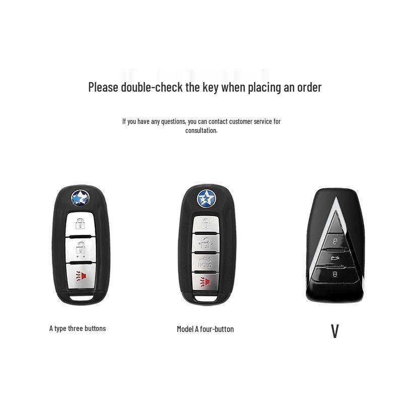 Dongfeng Venucia D60/T60EV/T70/T90/M50V Car Key Cover & Remote Protective Shell.