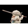 9CM Anime Game Dark Souls Siegmeyer Figure Q Version Dark Souls Sculpt Collection Standing Model Toy Gift Aciton Figure