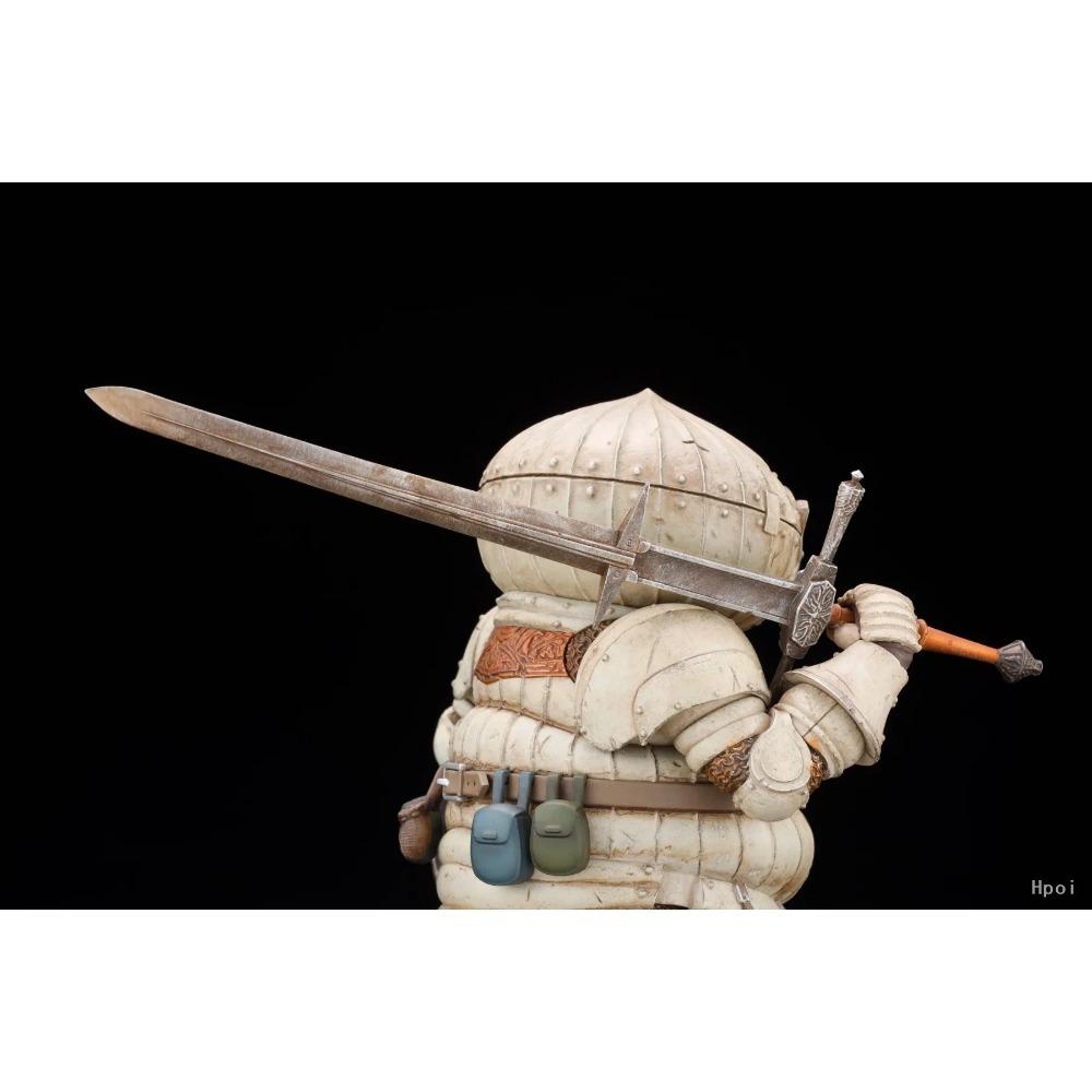 9CM Anime Game Dark Souls Siegmeyer Figure Q Version Dark Souls Sculpt Collection Standing Model Toy Gift Aciton Figure