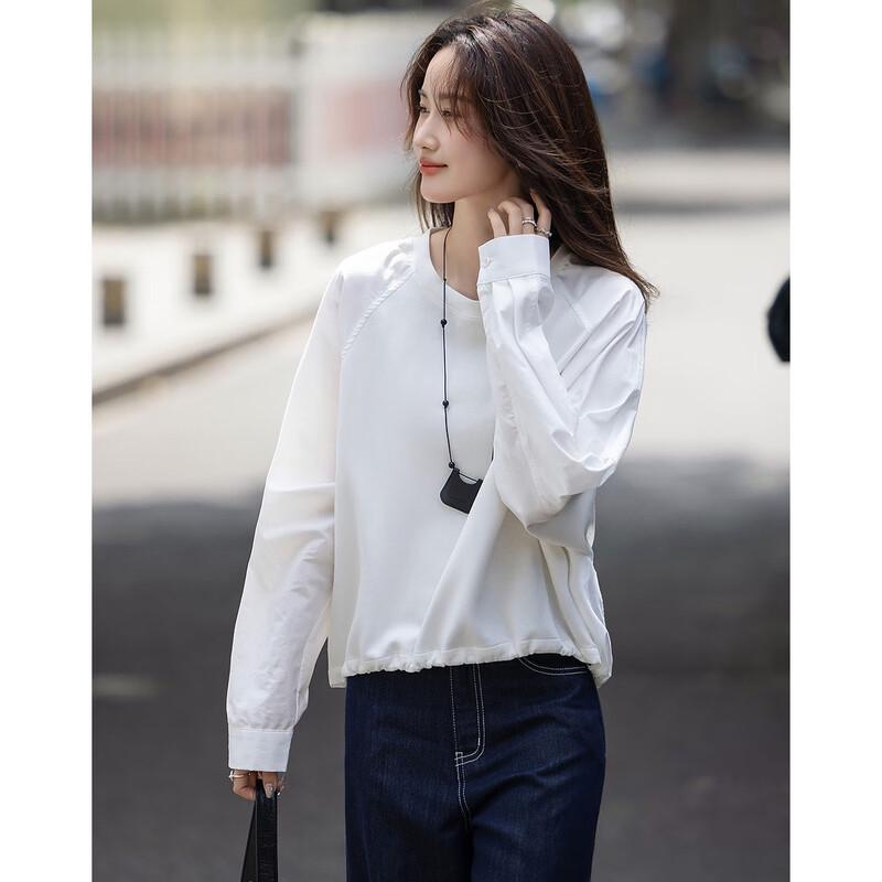 Demana Soft Air Layer Women's Drawstring Sweatshirt