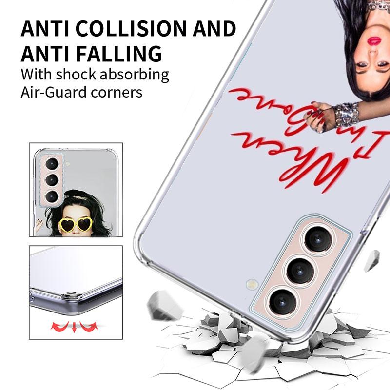 Singer K-Katy Perry Phone Case For Samsung Galaxy S25 Edge S24 S23 FE S21 S20 S10 Plus S22 S26 Ultra Cover Clear Cases TPU Capa