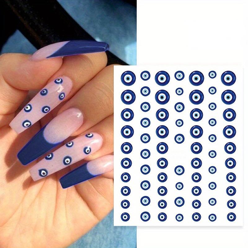 1 Sheet Design Nail Art Stickers, Self Adhesive Nail Art Decals For Nail Art Decoration, Nail Art Supplies For Women