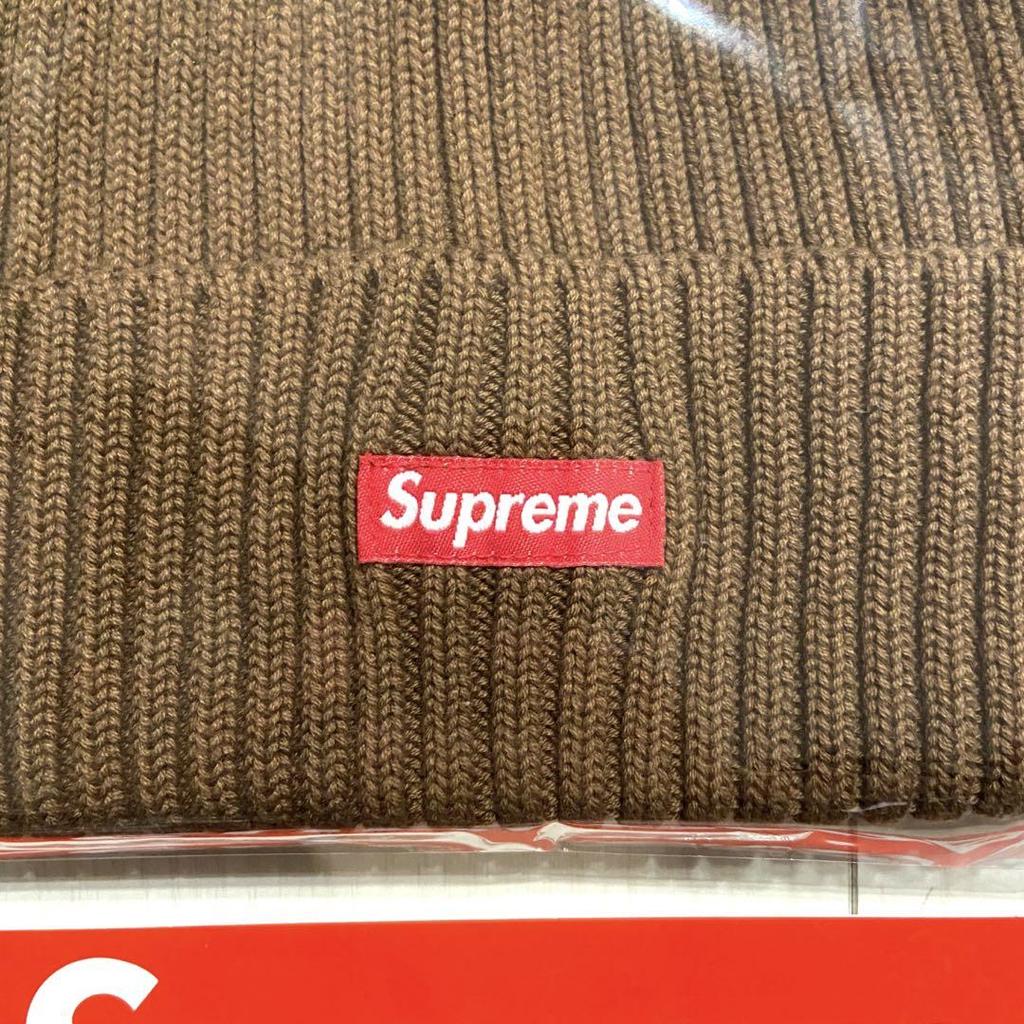 [USED] Supreme Overdyed Beanie in Brown