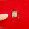 Mini Folding Hinges for Small Wooden Jewelry Boxes