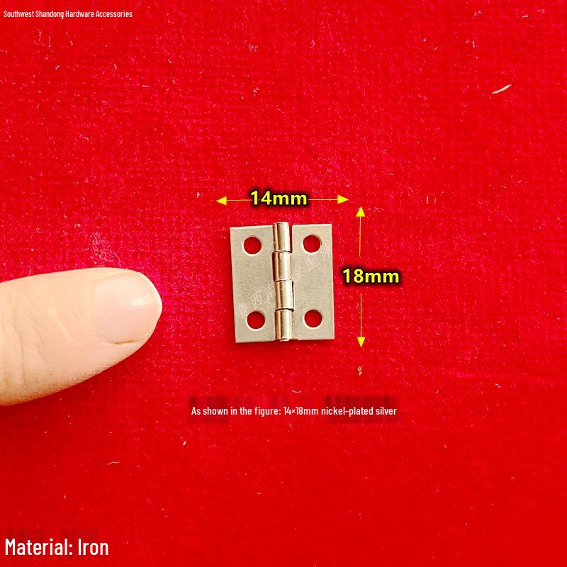 Mini Folding Hinges for Small Wooden Jewelry Boxes
