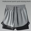 Men's Quick-Dry Summer Sports Shorts for Basketball, Running, and Fitness - Anti-Embarrassment Design