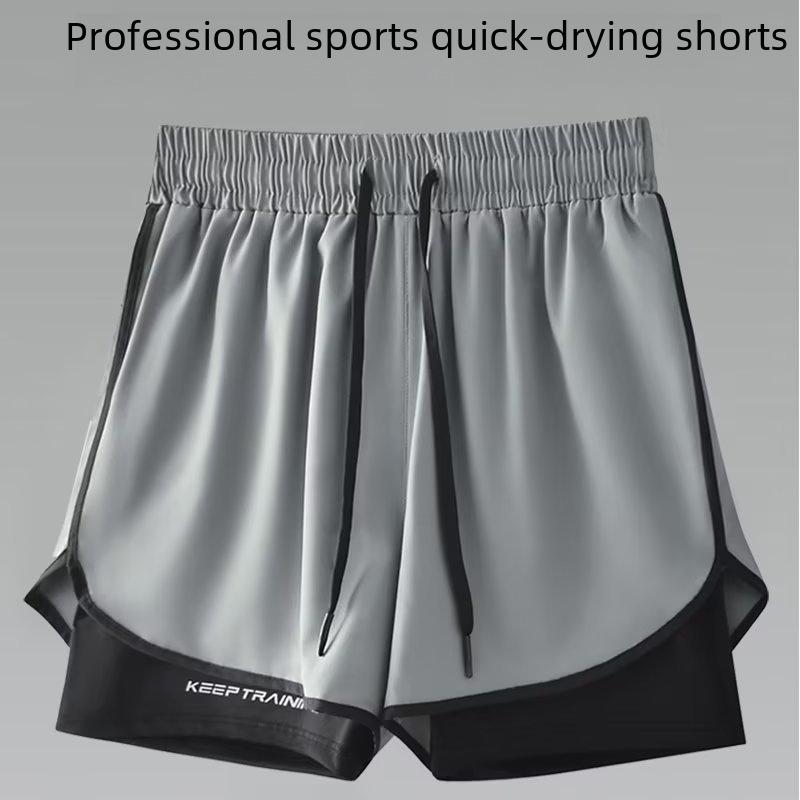 Men's Quick-Dry Summer Sports Shorts for Basketball, Running, and Fitness - Anti-Embarrassment Design
