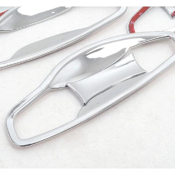 For Hyundai Santa Fe IX45 2013-2015, ABS Chrome Side Door Handle Bowl Cover Trim Car Trims External Exterior Accessories