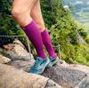 BAUERFEIND Run Ultralight Compression Size Socks, Women's Black, L, 38-40 (24.0-25.5)