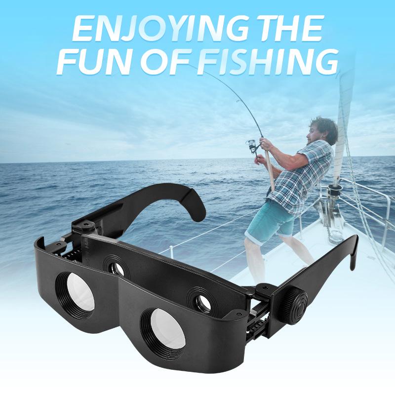 High-Definition Fishing Telescope Adjustable Vision Binoculars Telescope Portable Low-Light Telescope Bird Watching Glasses