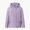 Down jacket women's mid-length winter new white duck down thickened loose middle-aged and elderly mother's jacket